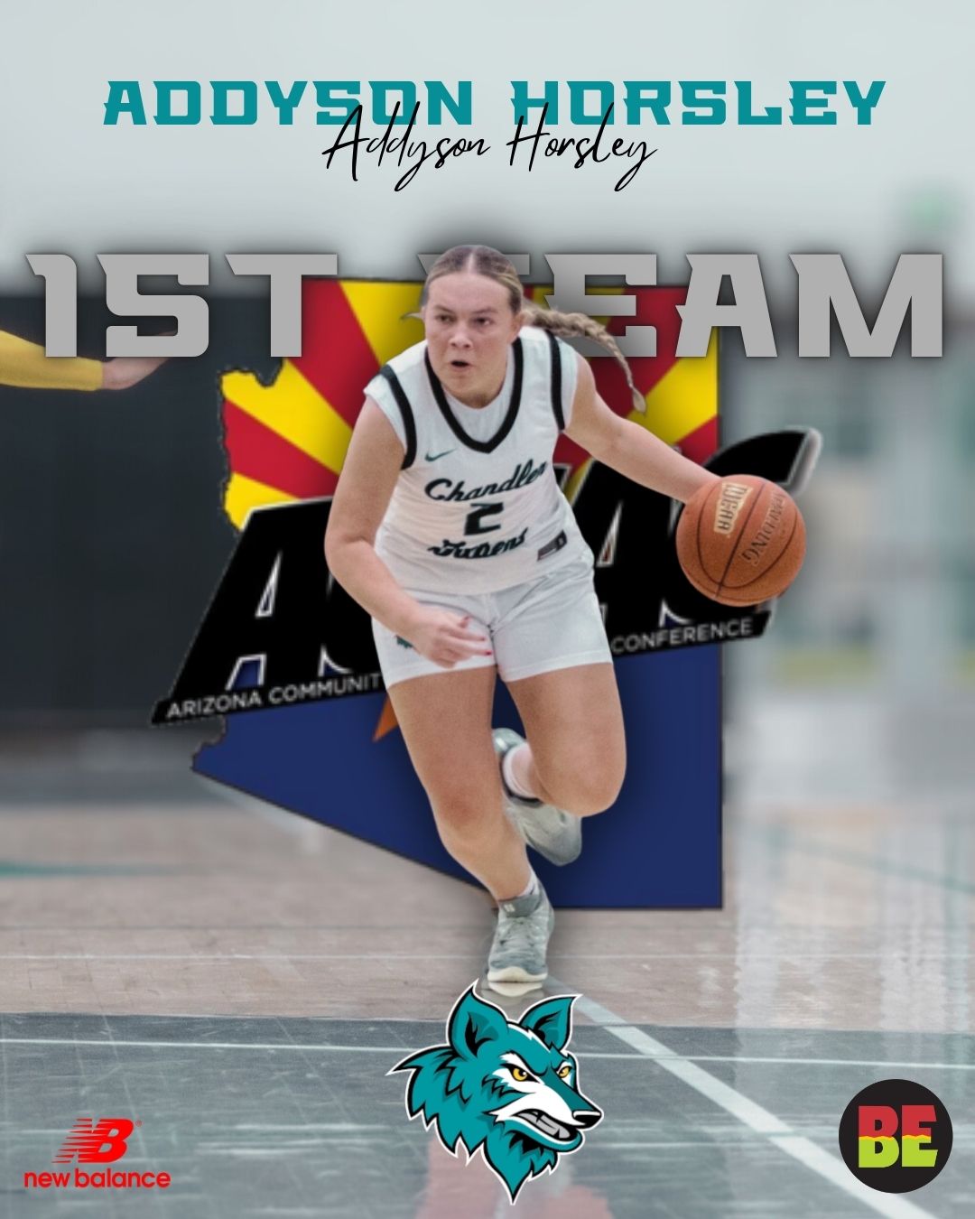 Addy Horsley Named First Team All-ACCAC (Region I)